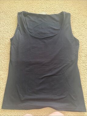 Zara Black Scoop Neck Tank Top